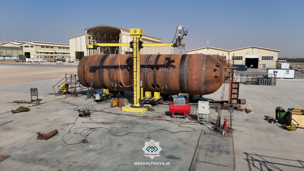 جوشکاری منحصربفرد تجهیز فوق‌سنگین؛با ضخامت ۲۷۸ میلی‌متر